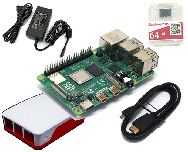 raspberry Pi 4 Model B (4GB) スターターセット