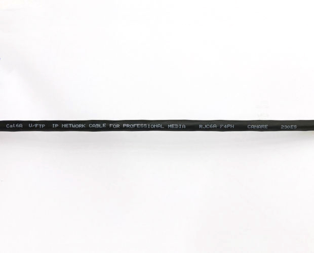 LANケーブル 黒 CAT6A適合 / RJC6A-F4PH LANケーブル 黒 CAT6A適合 / RJC6A-F4PH