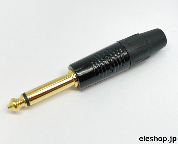 φ6.3mm 金メッキモノラルプラグ Finger Groove Plugシリーズ φ6.3mm 金メッキモノラルプラグ Finger Groove Plugシリーズ