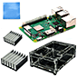 Raspberry Pi 3B＋ ケース＆放熱器セット