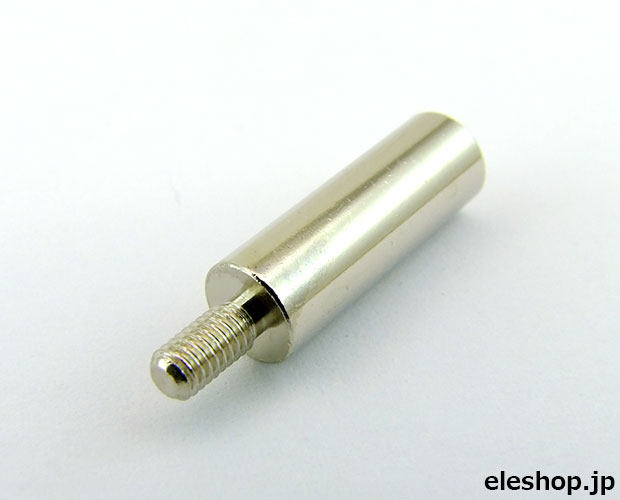 金属ネジ付き丸形スペーサー 雄ねじタイプ/17.5mm / RQ-17.5 10個入 金属ネジ付き丸形スペーサー 雄ねじタイプ/17.5mm / RQ-17.5 10個入