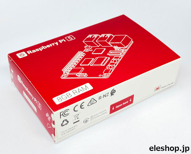 Raspberry Pi 5 / 8GB / Raspberry Pi OS インストール済みSD付 Raspberry Pi 5 / 8GB / Raspberry Pi OS インストール済みSD付