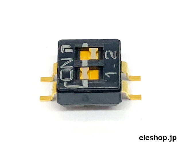 表面実装用ディップスイッチ 2回路タイプ (70個入) ■限定特価品■