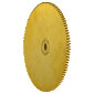 黄銅平歯車(モジュール0.5) 110歯×φ3.0mm[RoHS]