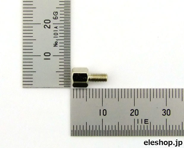 売上実績NO.1 テイシン 黄銅スペーサーSBA−M3メス−メス100個入 SBA-319-E 100個