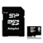 【販売終了】Silicon Power microSDHCカード8GB/Class10 8GB [RoHS] /SP008GBSTH010V10SP