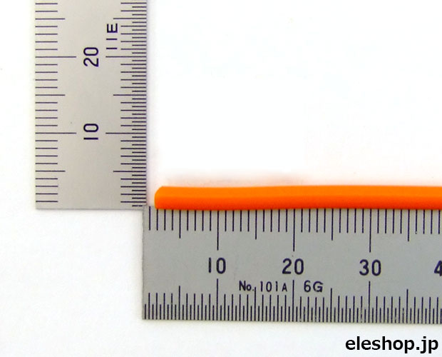 三ツ星ベルト 熱溶着丸ベルト(ポリウレタンベルト)スターロープ3号φ3.0mm×1m