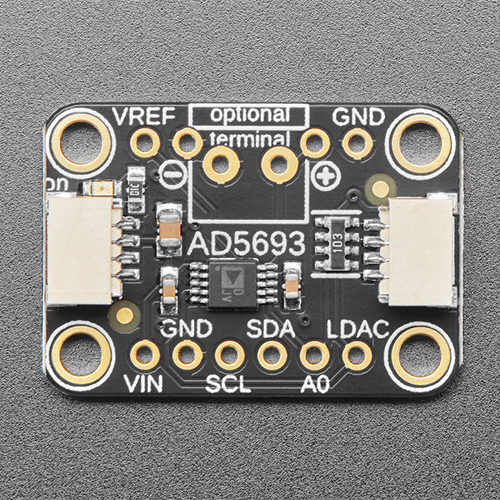 STEMMA QT/Qwiic互換 AD5693R搭載I2C接続16bit DAC基板 STEMMA QT/Qwiic互換 AD5693R搭載I2C接続16bit DAC基板