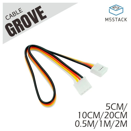 M5Stack用GROVE互換ケーブル 5cm（10本セット） 【スイッチサイエンス取寄品】