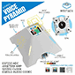 M5Stack Voice Pyramid �X�}�[�g�X�s�[�J�[�x�[�X�iM5Atom�ʔ��j �y�X�C�b�`�T�C�G���X���i�z