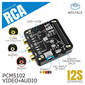 M5Stack用RCA オーディオ/ビデオコンポジットモジュール - 13.2 【スイッチサイエンス取寄品】