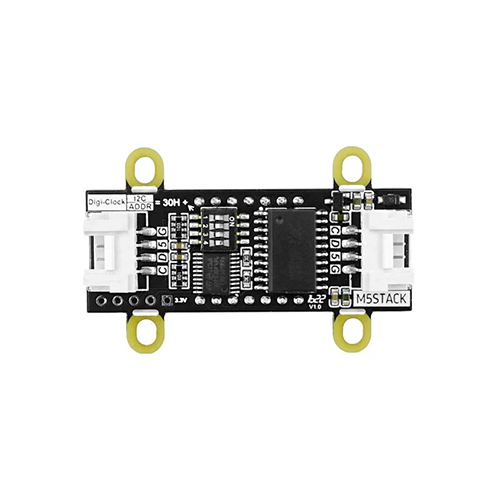 M5Stack用赤色7セグメント4桁デジタルクロックユニット M5Stack用赤色7セグメント4桁デジタルクロックユニット