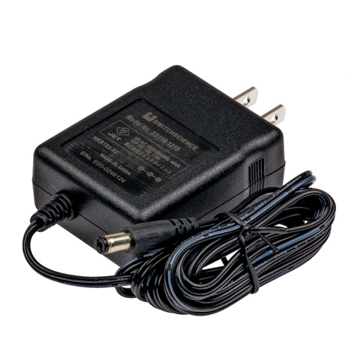 ACアダプター 12V/1.5A 【スイッチサイエンス取寄品】 / SSCI-014106 ACアダプター 12V/1.5A 【スイッチサイエンス取寄品】 / SSCI-014106