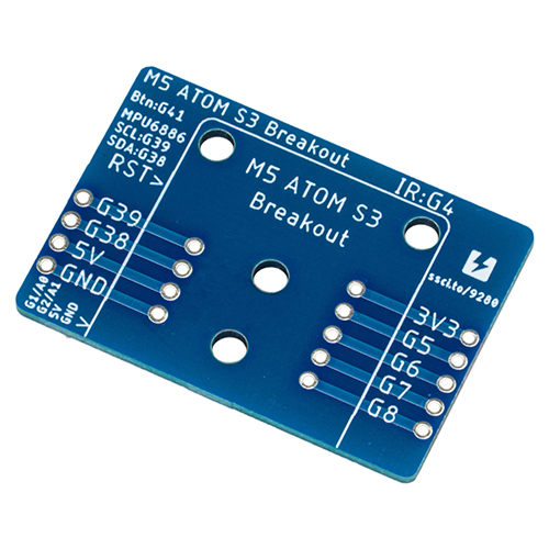 スイッチサイエンス M5ATOMS3用ピッチ変換基板 (基板のみ スイッチサイエンス M5ATOMS3用ピッチ変換基板 (基板のみ