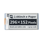 Raspberry Pi Picop 2.66C` e-Paper fBXvCi)296×152 yXCb`TCGXiz