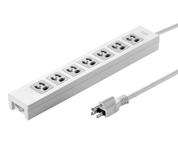 雷ガードタップ 10個口 3m ブラック TAP-SP2110N-3BKの通販なら