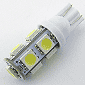 T10ウェッジ型LEDモジュール 5050LED×9球 白