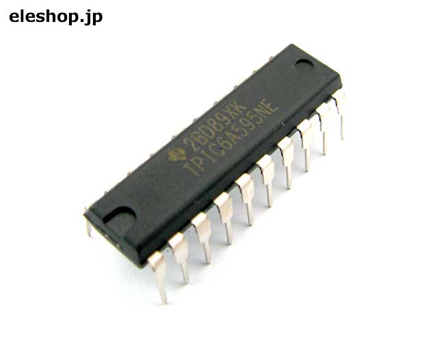 パワーロジック 8ビットシフトレジスタ DIP / TPIC6A595NE パワーロジック 8ビットシフトレジスタ DIP / TPIC6A595NE