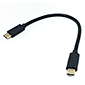 USBケーブル 0.15m C-C (USB3.2 Gen2x2 20Gbps) [RoHS]