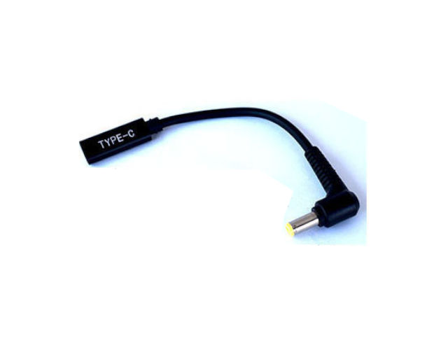 PDケーブル 20V USB-C(メス)-φ2.5mm 15cm [RoHS]