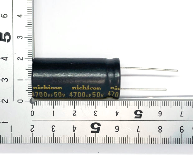 オーディオ用電解コンデンサ UKWシリーズ 50V 4700uF / UKW1H472MRD