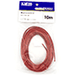 単芯ビニルコード 0.75SQ 10m 赤