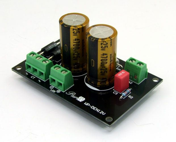 DC12V仕様パワーアンプ用 高音質電源基板 完成品