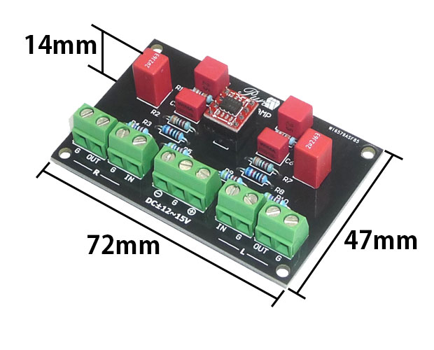 フォノイコライザ基板完成品 / WP-EQAMP フォノイコライザ基板完成品 / WP-EQAMP