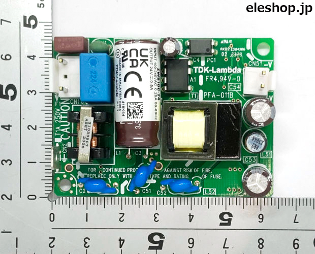 10W スイッチング電源 24V 0.5A / ZWS10C-24