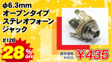 6.3mm I[v^CvXeItH[WbN / #12B
