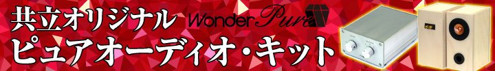 共立オリジナル ピュアオーディオ・キット WonderPure